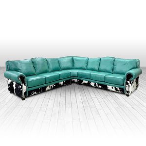 kennedy sectional sofa turquoise