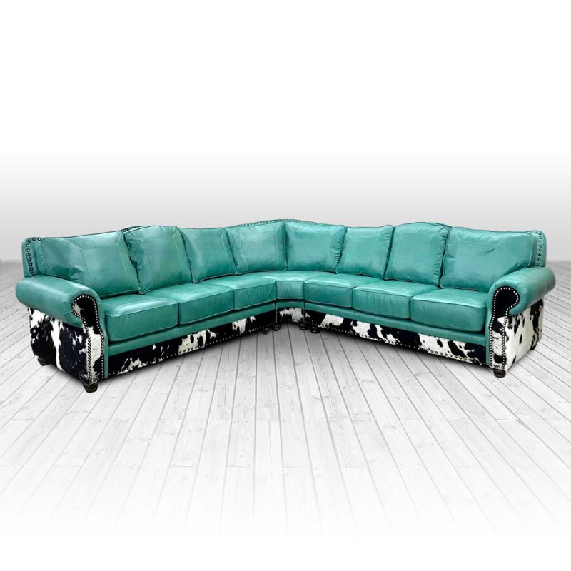 kennedy sectional sofa turquoise