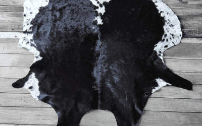 Premium Cowhide #14 – Black and White Cowhide