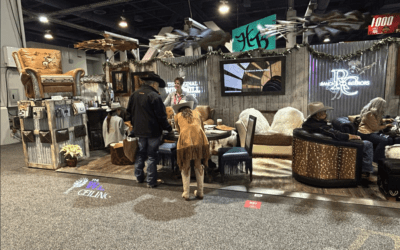 Riding High: Ranch & Co. Interiors’ Debut at Cowboy Christmas 2023 – A Celebration of Western Craftsmanship and Rodeo Spirit!